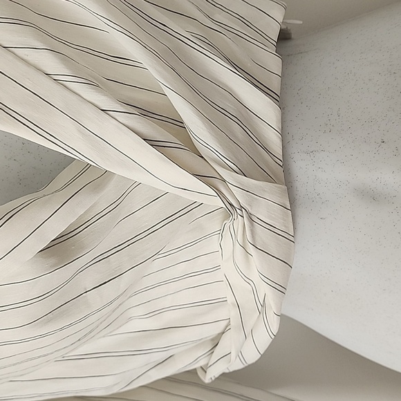 ZARA Womens Long Sleeves Linen Blend Short Cropped Blazer Jacket Size XS - Picture 11 of 15